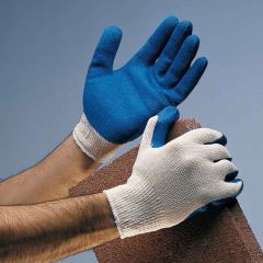 Rubber Coated String Knit Work Gloves