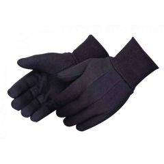 Jersey Cotton Brown Work Gloves