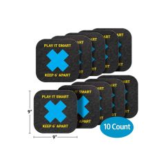 Social Distancing Floor Mat Pk/10
