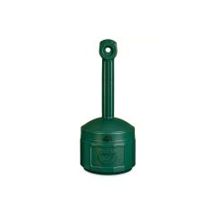 Cigarette Receptable Green 4 Gallon
