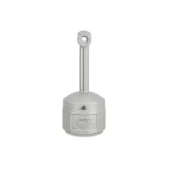 Cigarette Receptacle Gray 4 Gallon