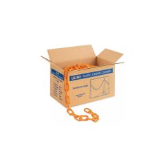 Plastic Chain Orange 100'