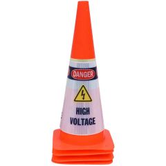 EV Safety Cones 18" Pk/4