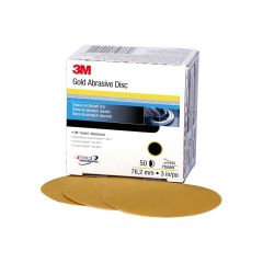 Sand Paper P100C Hookit Gold Disc Bx/50