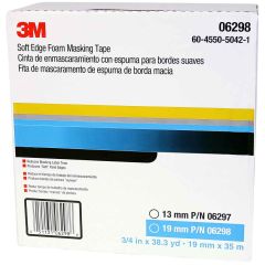 Soft Edge Foam Masking Tape 3/4" x 115'