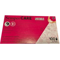 Gloves Powder Free Nitrile Med Bx/100