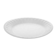 Foam Plates 6" White Cs/1000