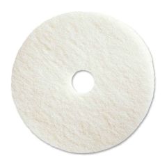 Floor Pads 20" White Fine Polish Cs/5