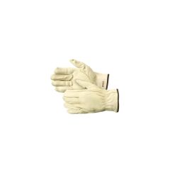 Pigskin Grain Leather Driver's Gloves Lg