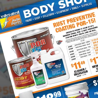 Paint & Body Shop Flyer