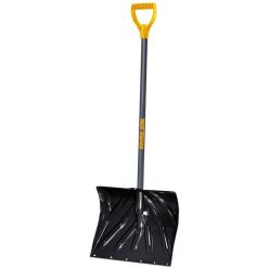 Plastic Snow Shovel 16" x 18" x 50"