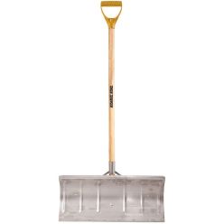 Aluminum Snow Pusher 12" x 24" x 42"