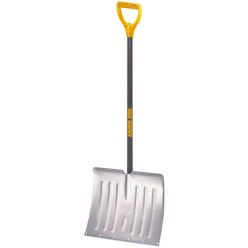 Aluminum Snow Shovel 14.5" x 18" x 49.5"